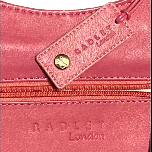 Radley London Pink Shoulder Bag with Hobo Silhouette - Picture 5 of 9